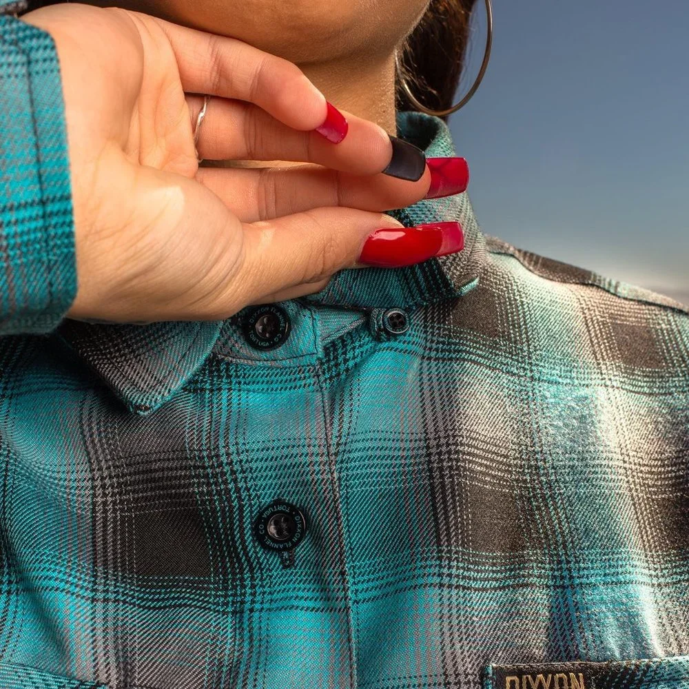 DIXXON Flannel TORTUGA Women's Flannel Shirt M - Picture 5 of 12